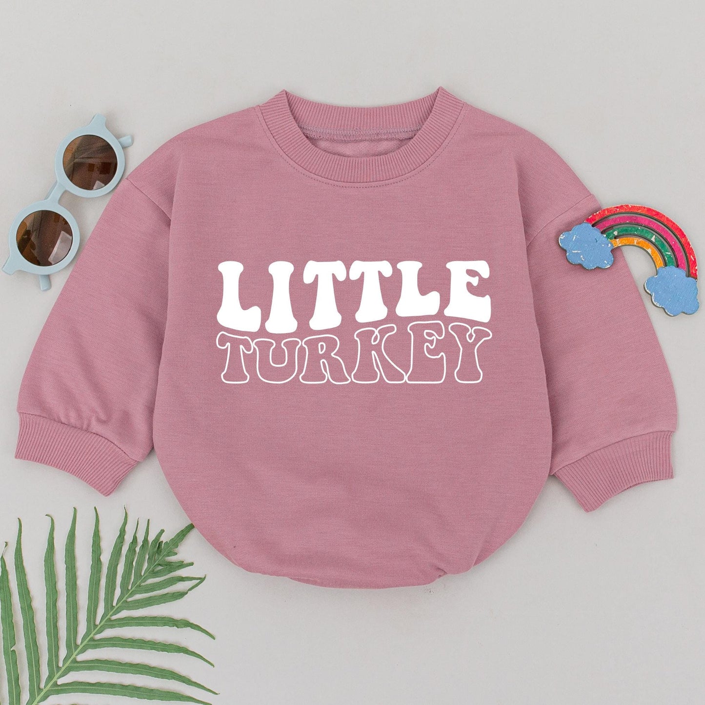 Thanksgiving Turkey Romper, First Fall Outfit, Baby Coming Home Gift