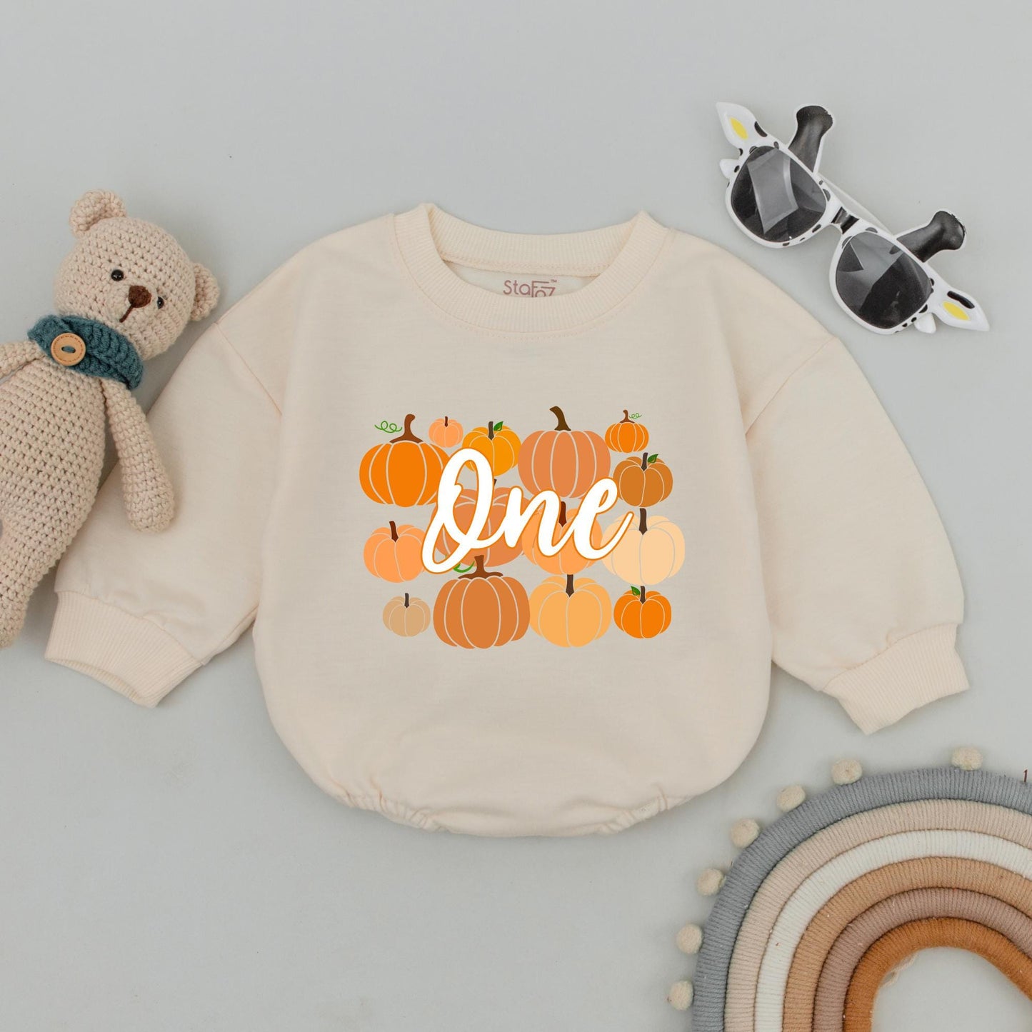 Personalized Pumpkin Sweatshirts: Matching Mommy & Me Thanksgiving Outfit