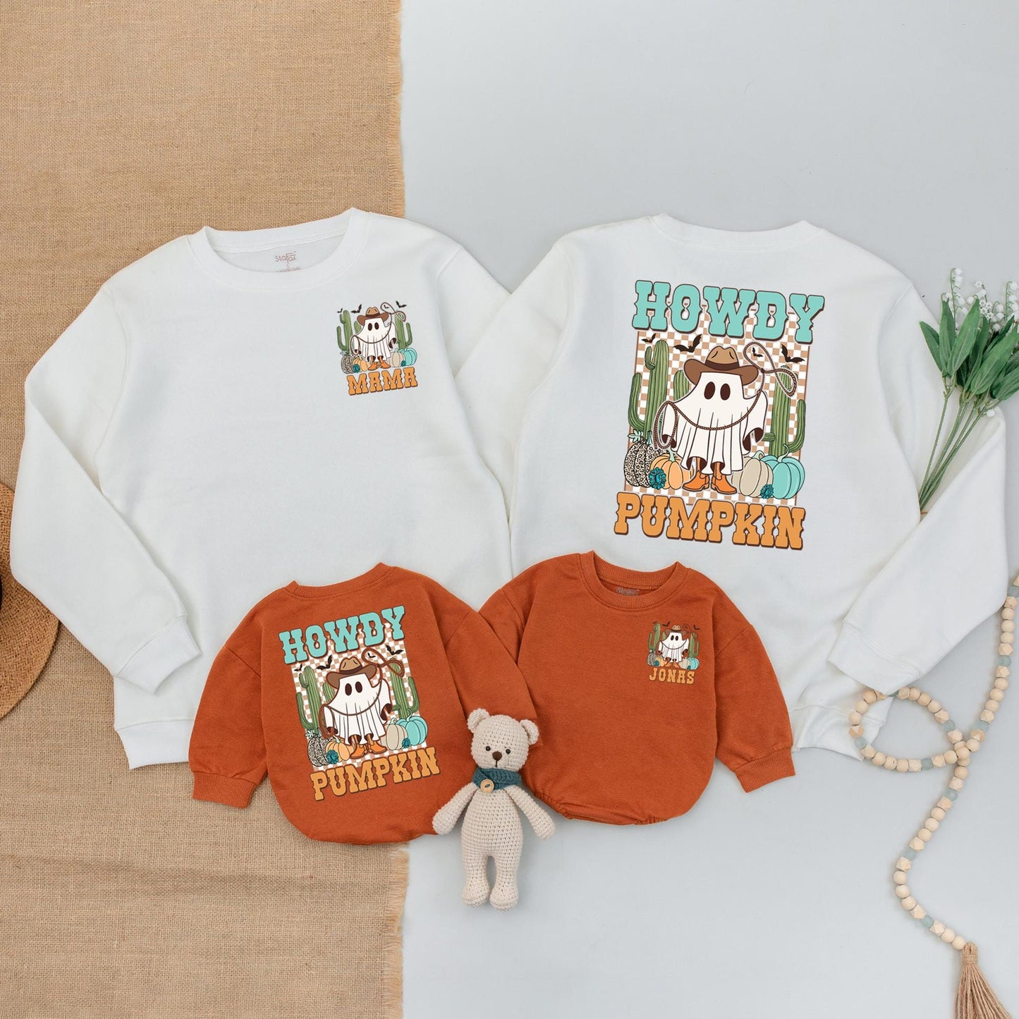 Western Halloween Family Outfits: Mommy and Me, Baby Bodysuits