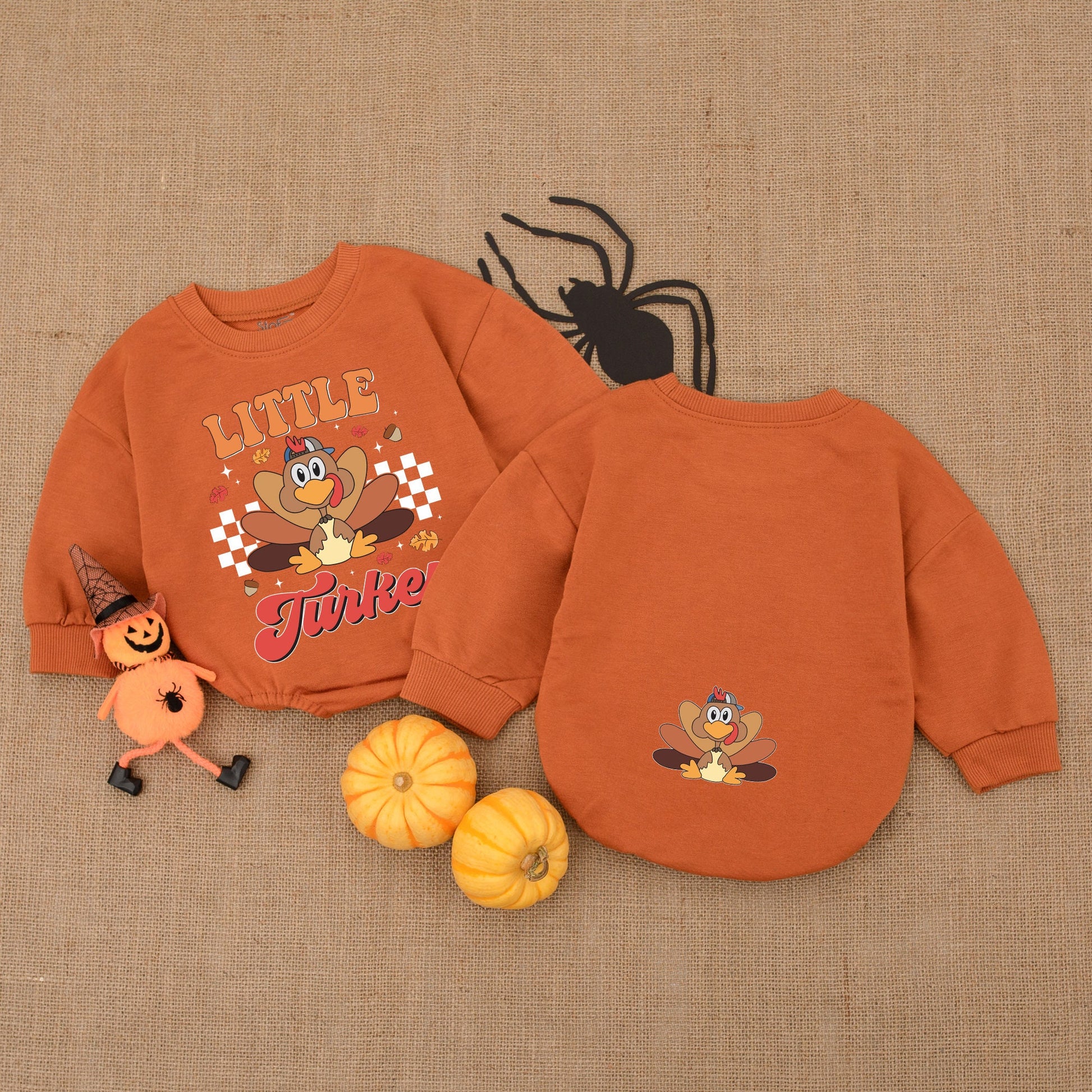 Thanksgiving Baby Bubble Romper – Cute Fall Bodysuit for Boys & Girls