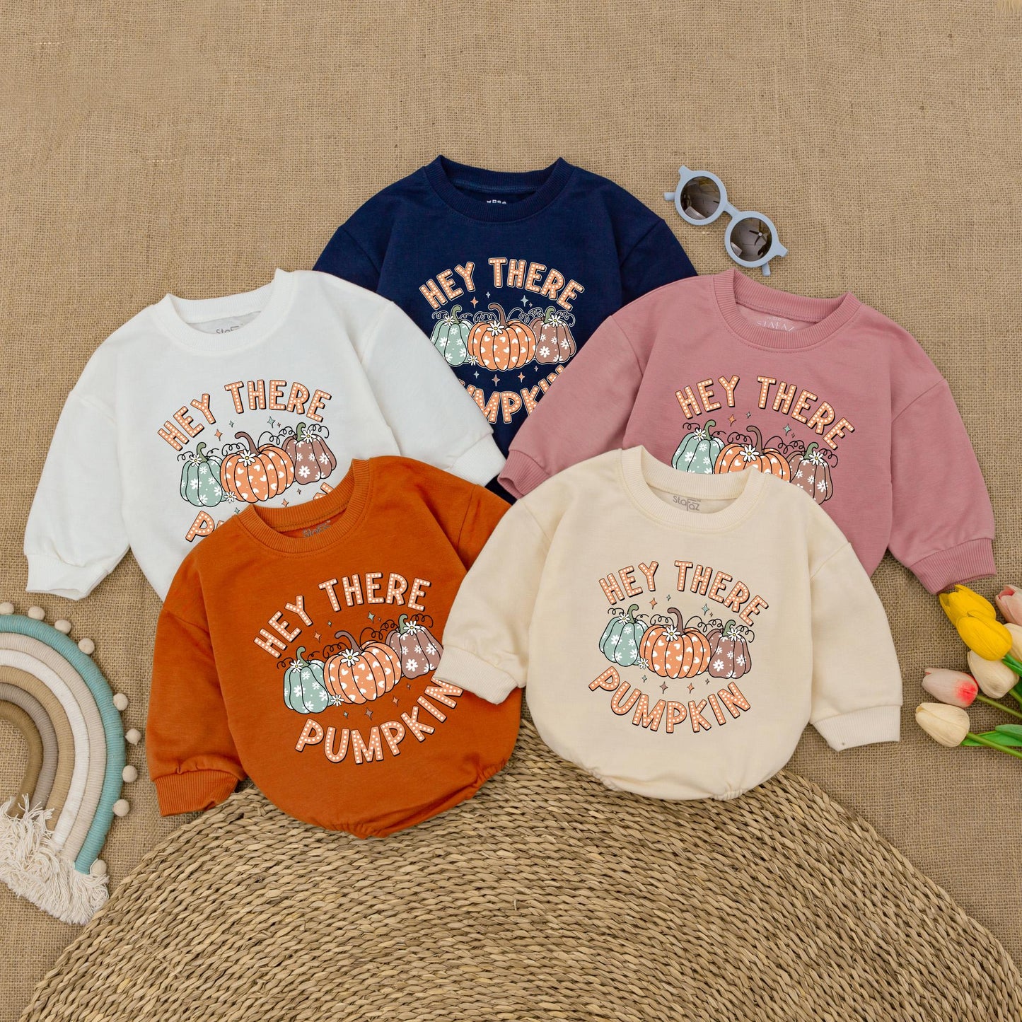 Little Pumpkin Baby Romper - Thanksgiving & Fall Newborn Outfit