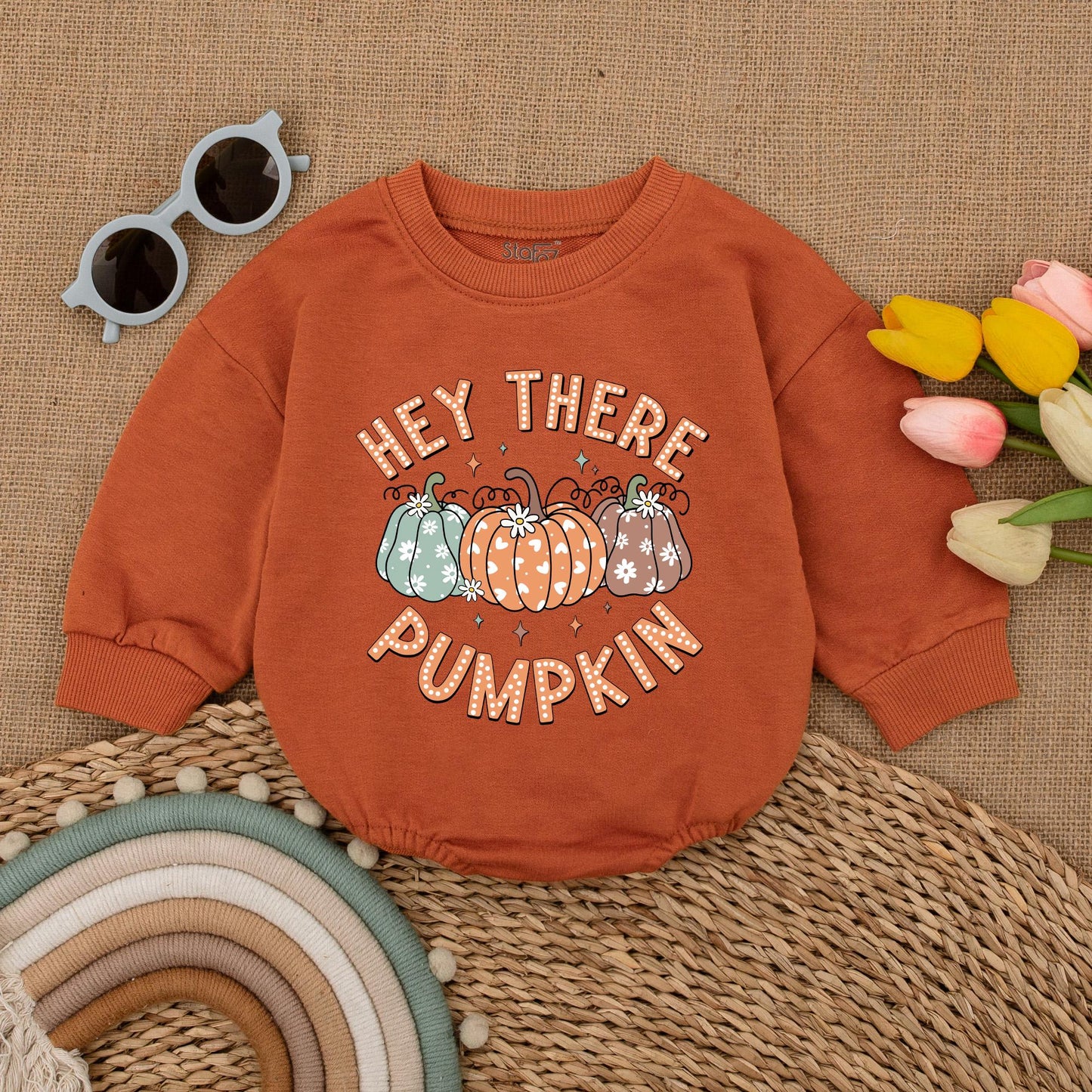 Little Pumpkin Baby Romper - Thanksgiving & Fall Newborn Outfit