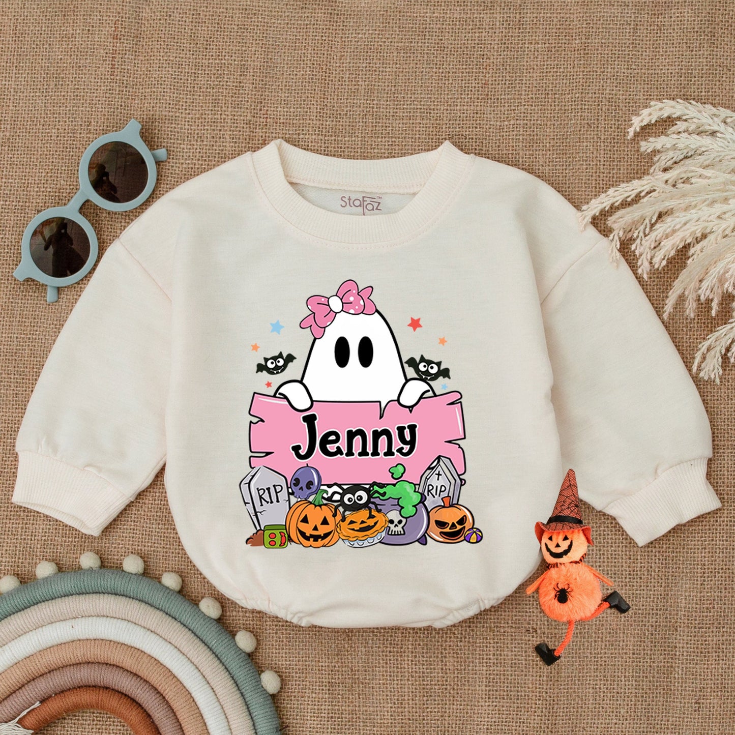 Spooky Pumpkin Baby Romper – My First Halloween Outfit & Gift