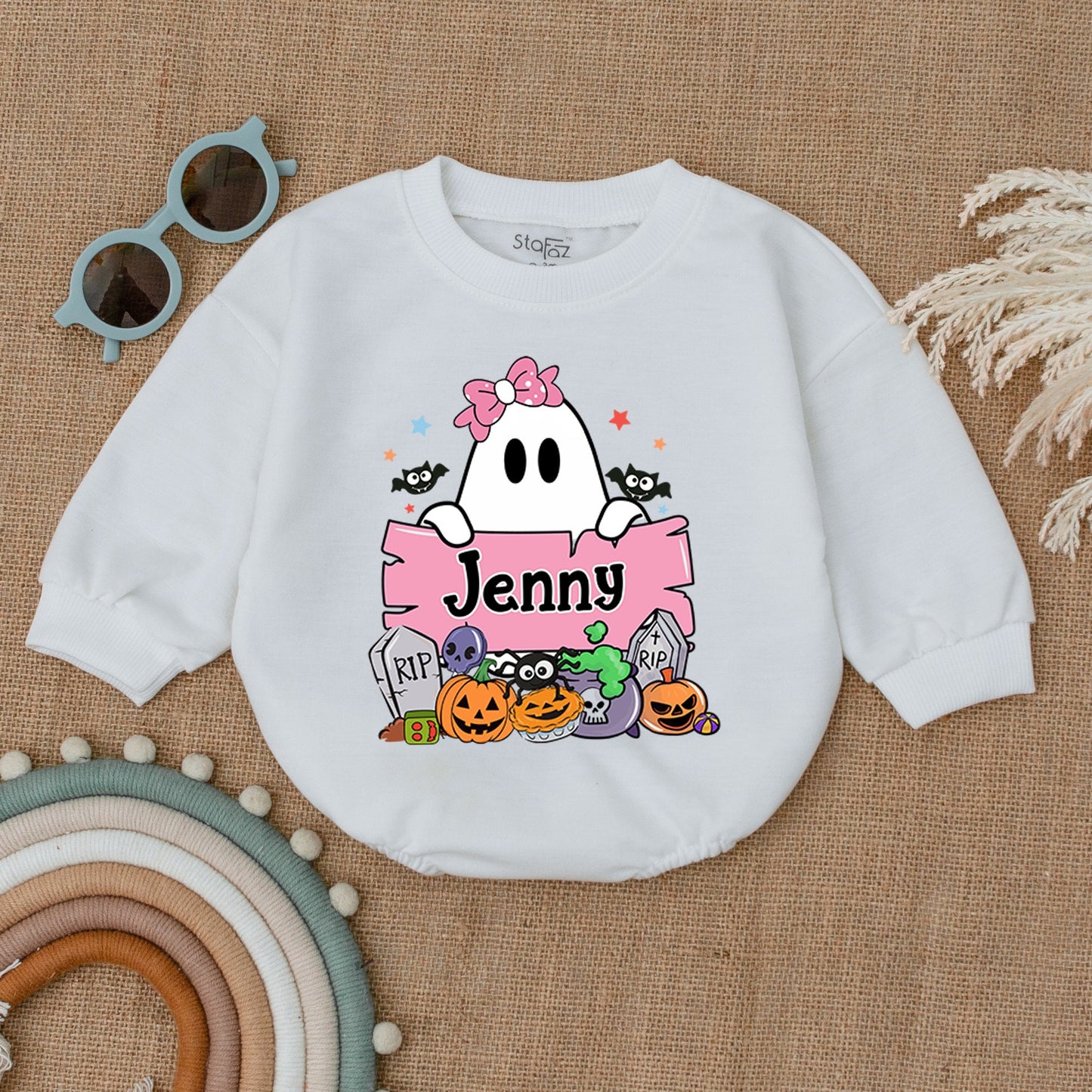 Spooky Pumpkin Baby Romper – My First Halloween Outfit & Gift
