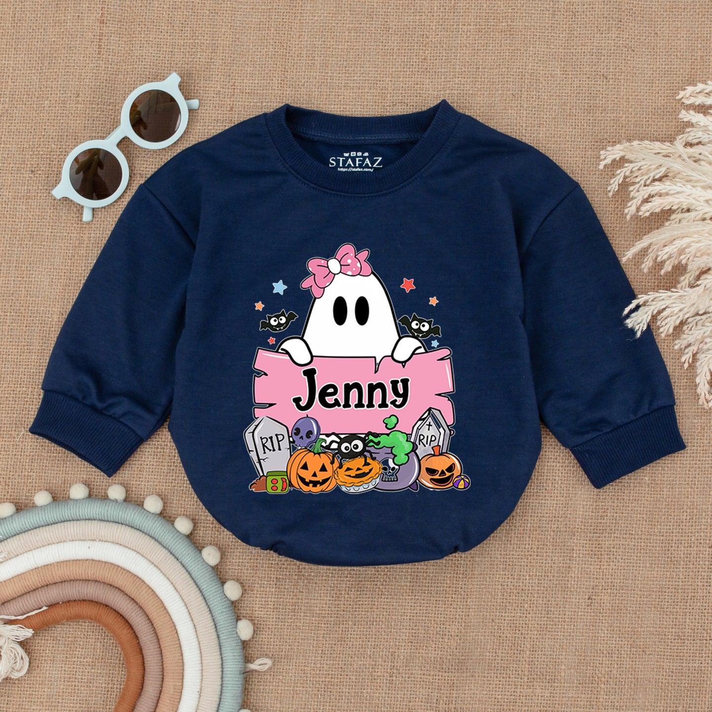 Spooky Pumpkin Baby Romper – My First Halloween Outfit & Gift