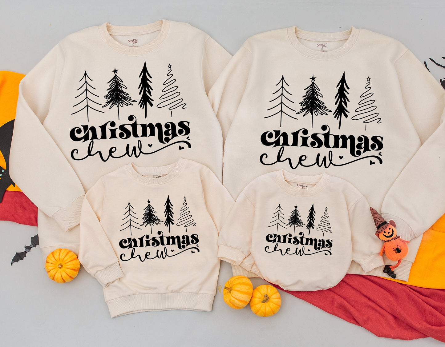 Matching Family Christmas Sweatshirts, Mama Bear and Cub Outfit, Merry Christmas 2024, Personalized Letter Sweatshirts, Cute Holiday Sweatshirts