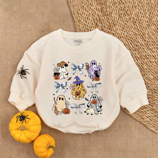 First Halloween Ghost Romper - Cute & Funny Baby Outfit Gift