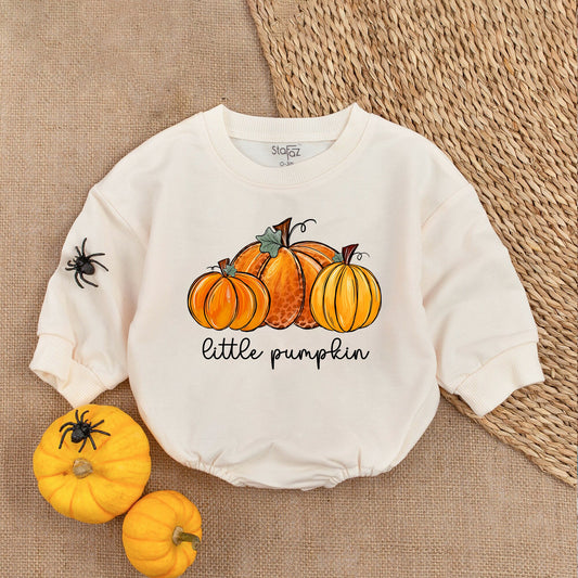 Thanksgiving Baby Romper - First Thanksgiving Outfit for Baby Girl