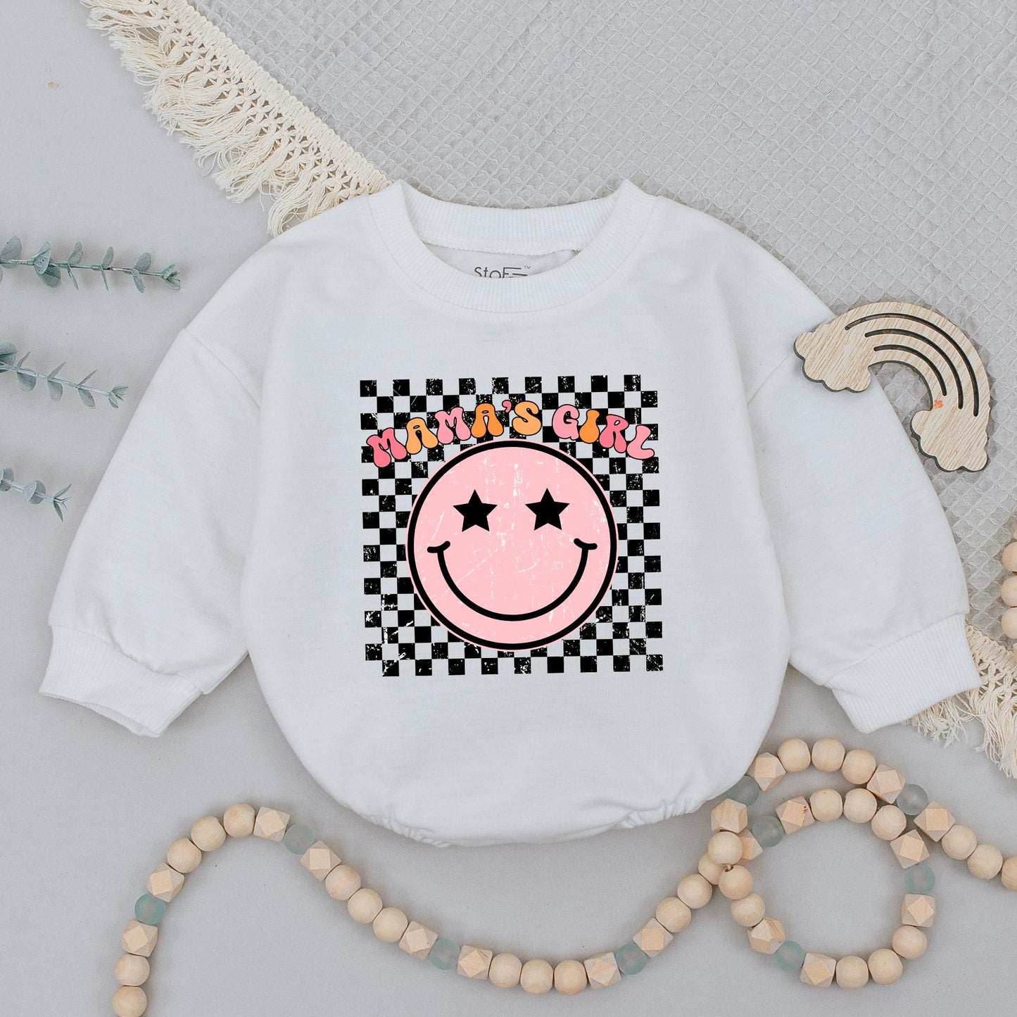 Retro Mama and Mama's Girl Matching Shirts Groovy Mother Daughter Outfit, Matching Mother's Day Gift Vintage Boho Style Comfy Family Tees