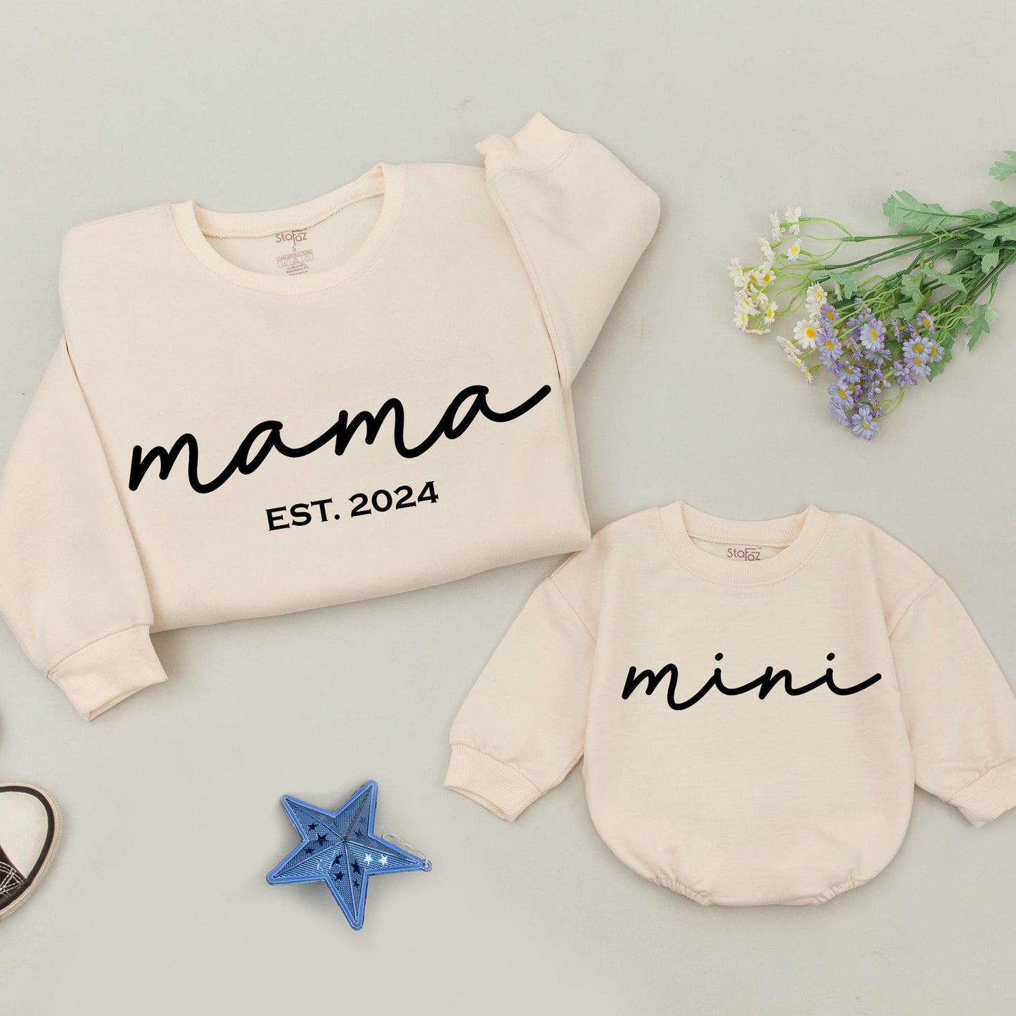 Matching Mommy & Me Christmas Sweaters – Personalized Family Outfits