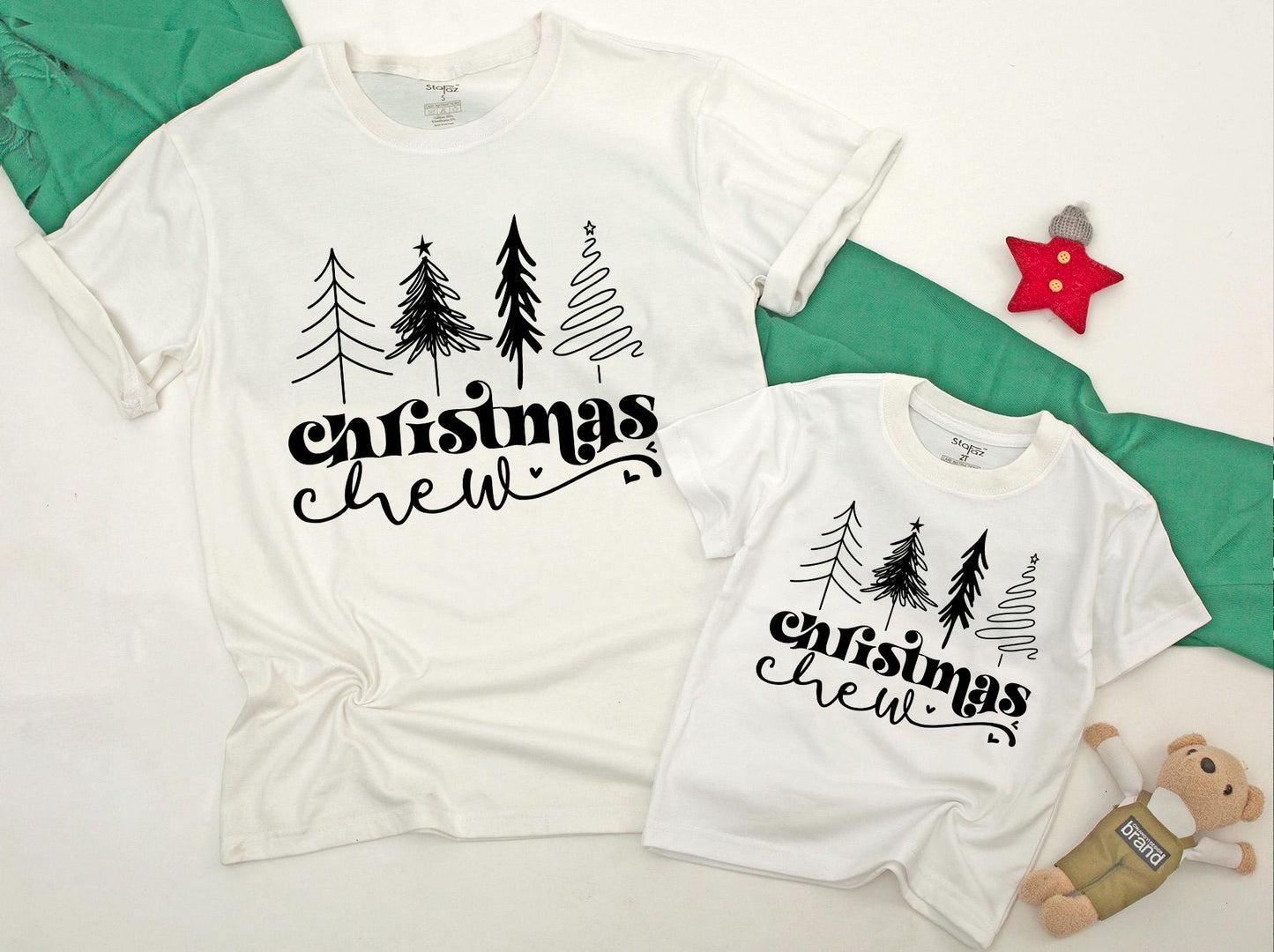 Matching Family Christmas Shirts, Toddler & Baby Holiday Outfit
