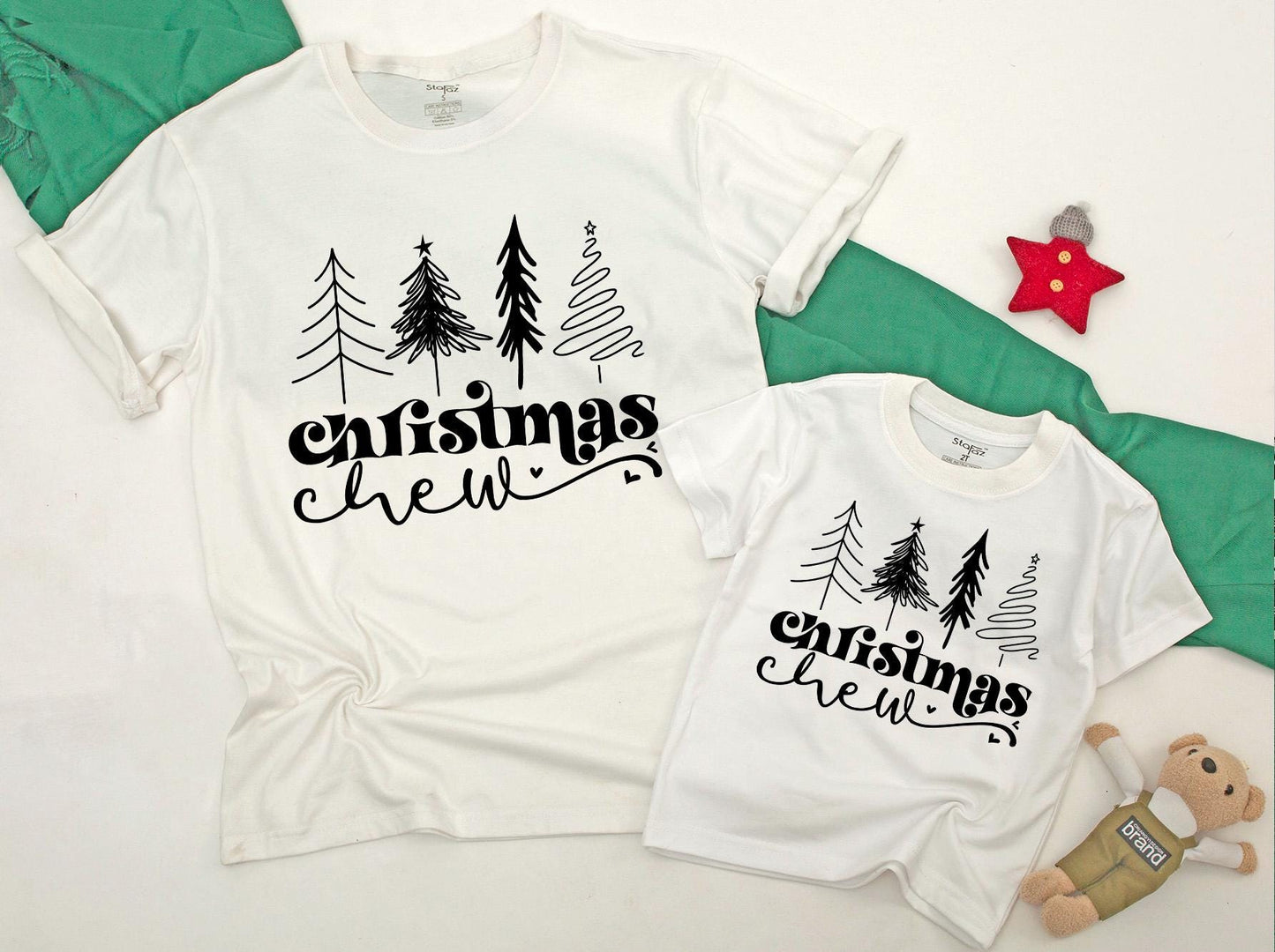 Matching Family Christmas Shirts, Toddler & Baby Holiday Outfit
