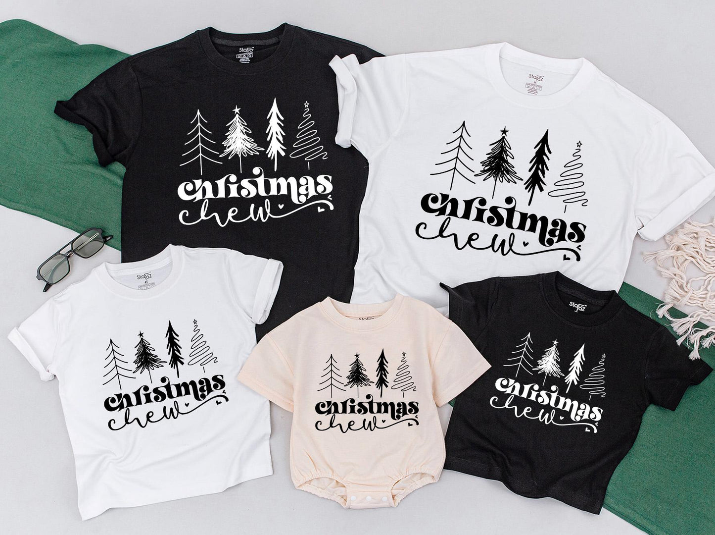 Matching Family Christmas Shirts, Toddler & Baby Holiday Outfit