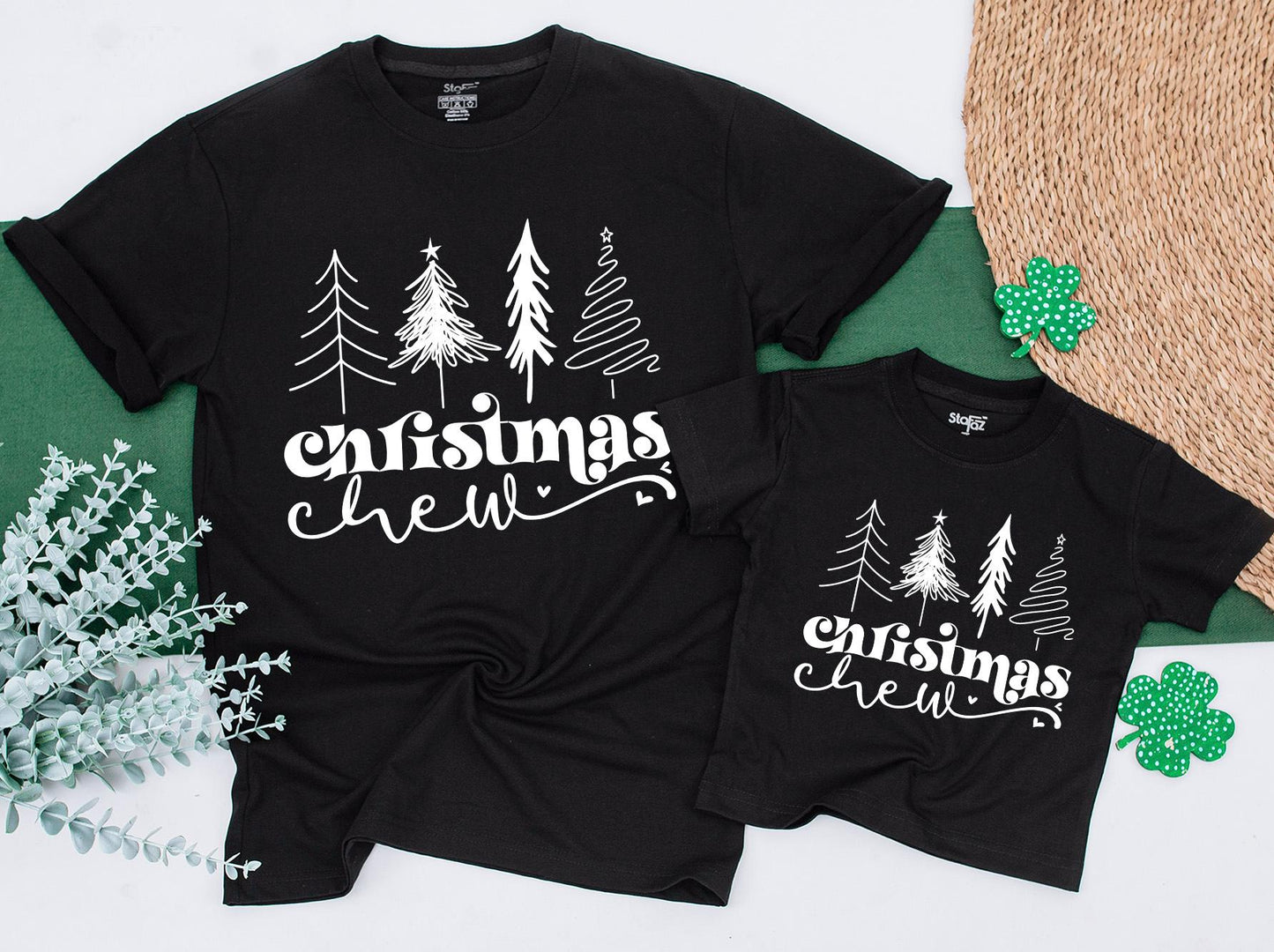 Matching Family Christmas Shirts, Toddler & Baby Holiday Outfit