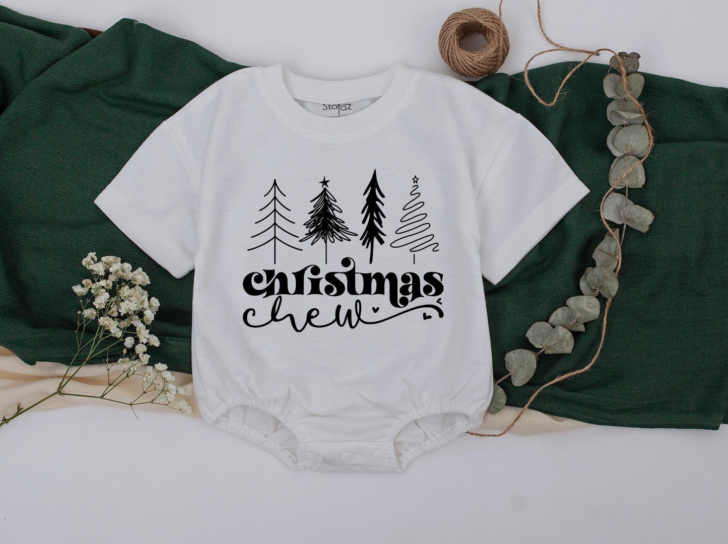 Matching Family Christmas Shirts, Toddler & Baby Holiday Outfit
