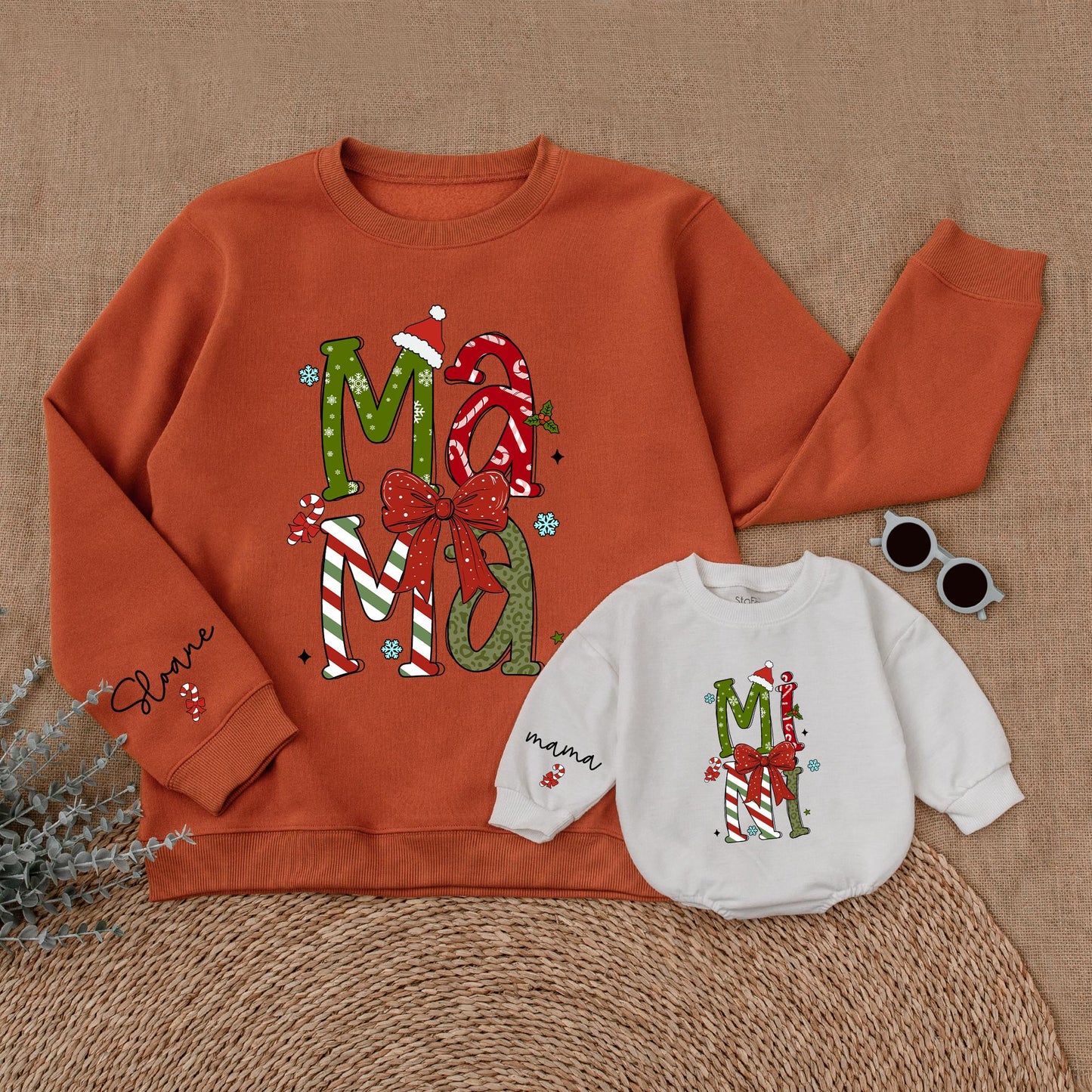 Festive Family Matching Christmas Outfits: Mama, Mini & More