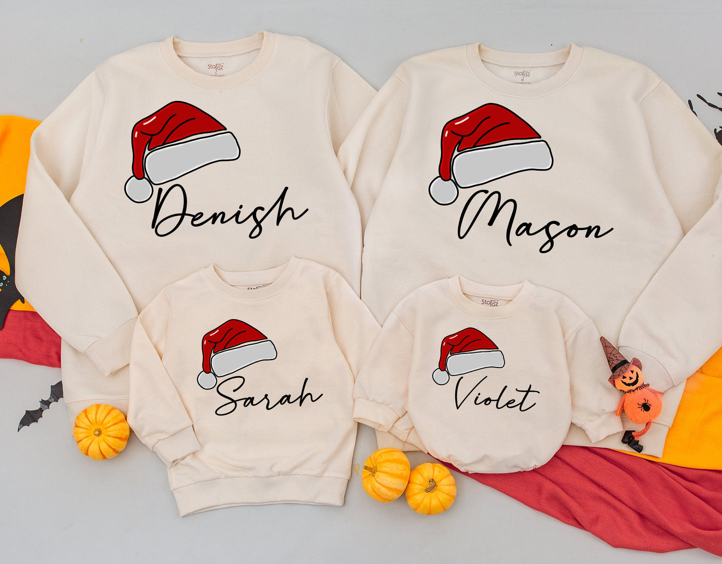 Cozy Family Xmas Sweaters – Custom Retro Holiday Wear for All Ages