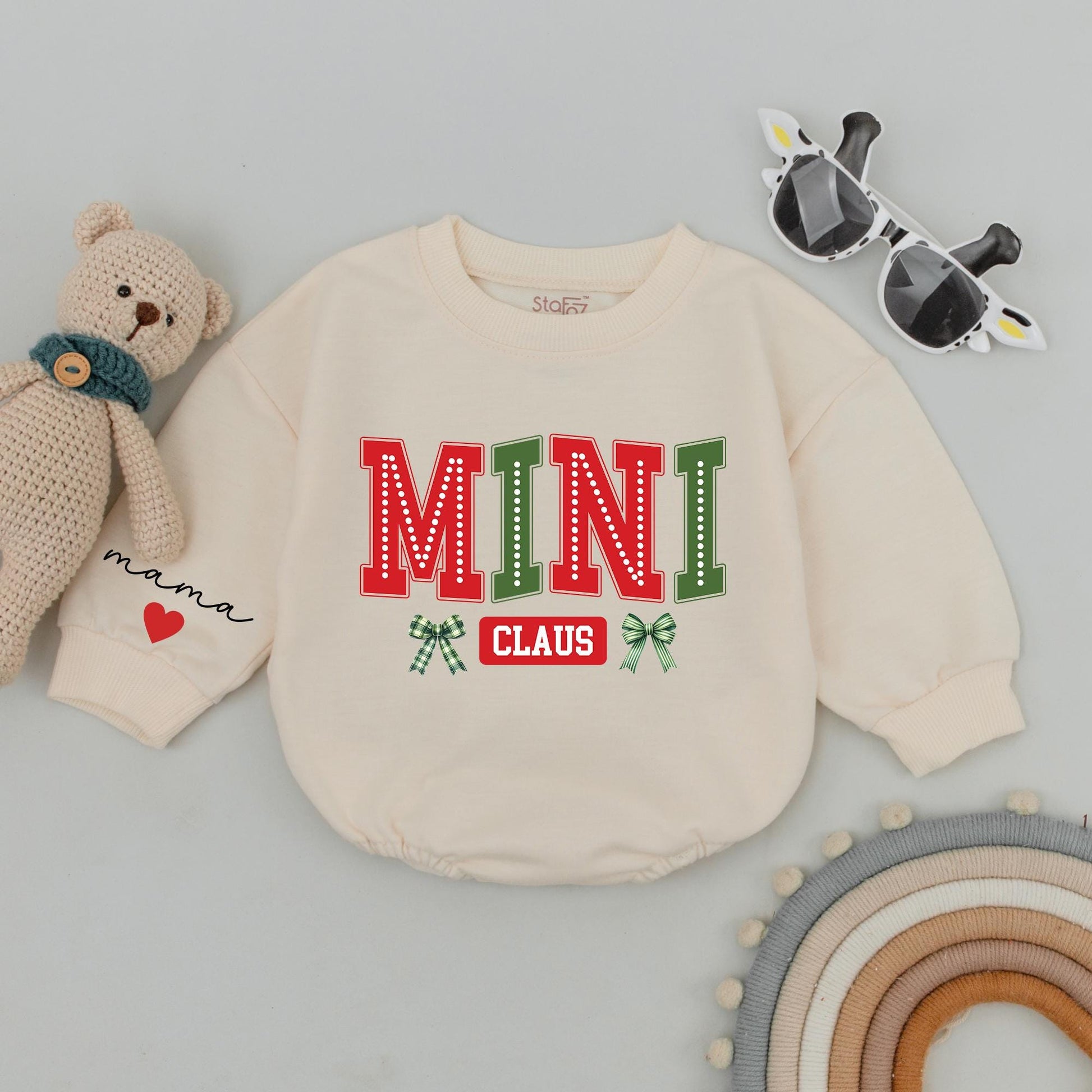 Mama & Mini Matching Christmas Sweaters, Family Holiday Outfits