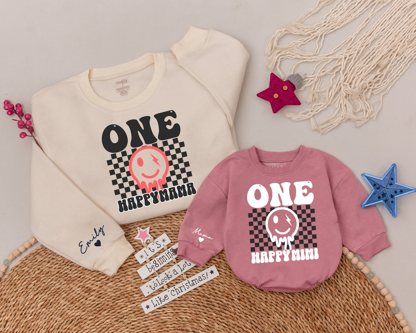 Happy Dude 1st Birthday Shirt & Family Matching Outfits, Gift Idea