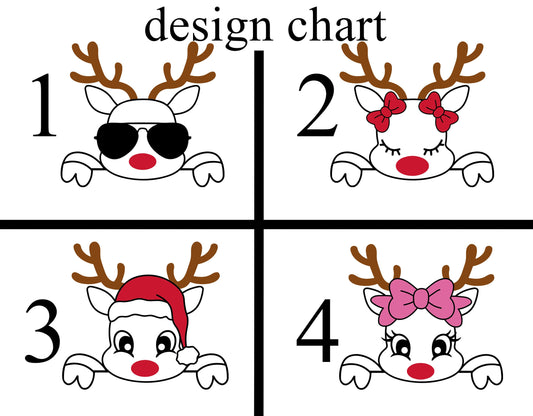 Custom Reindeer Family Sweatshirts: Funny Xmas 2024 & Baby Announcements