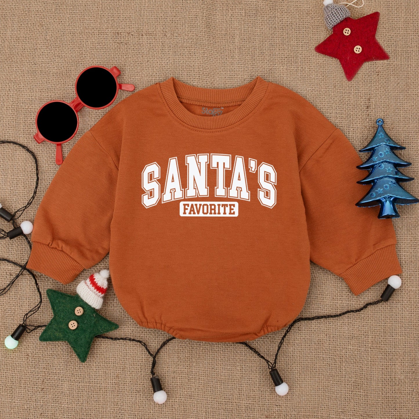 Baby's First Christmas Romper: Santa Bubble Outfit & Gift Idea
