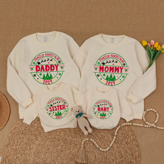 Matching Family Christmas Sweaters & Baby Outfits – Trendy Gifts