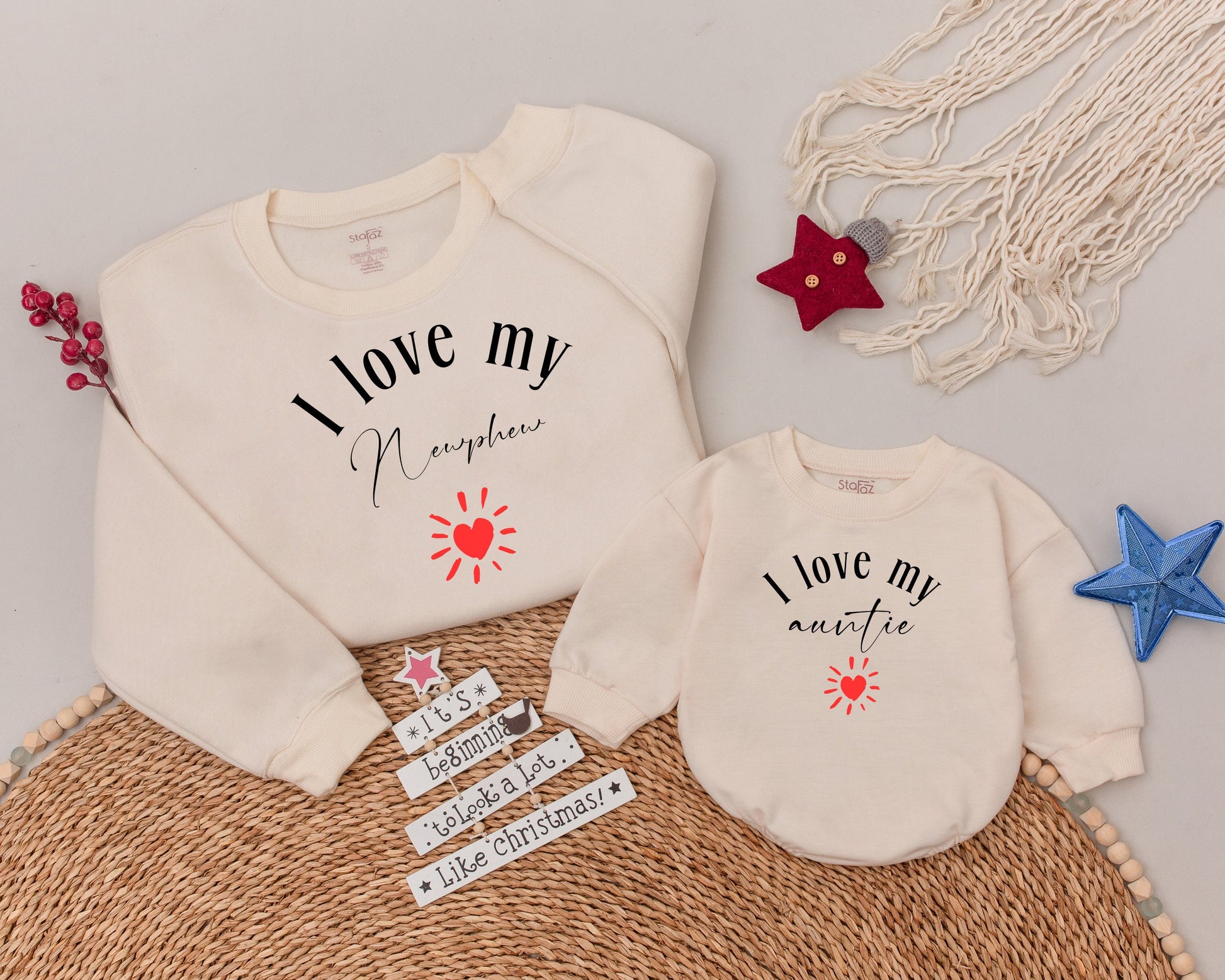 Aunt and Me Matching Sweatshirts – Perfect Gifts for First-Time Aunts