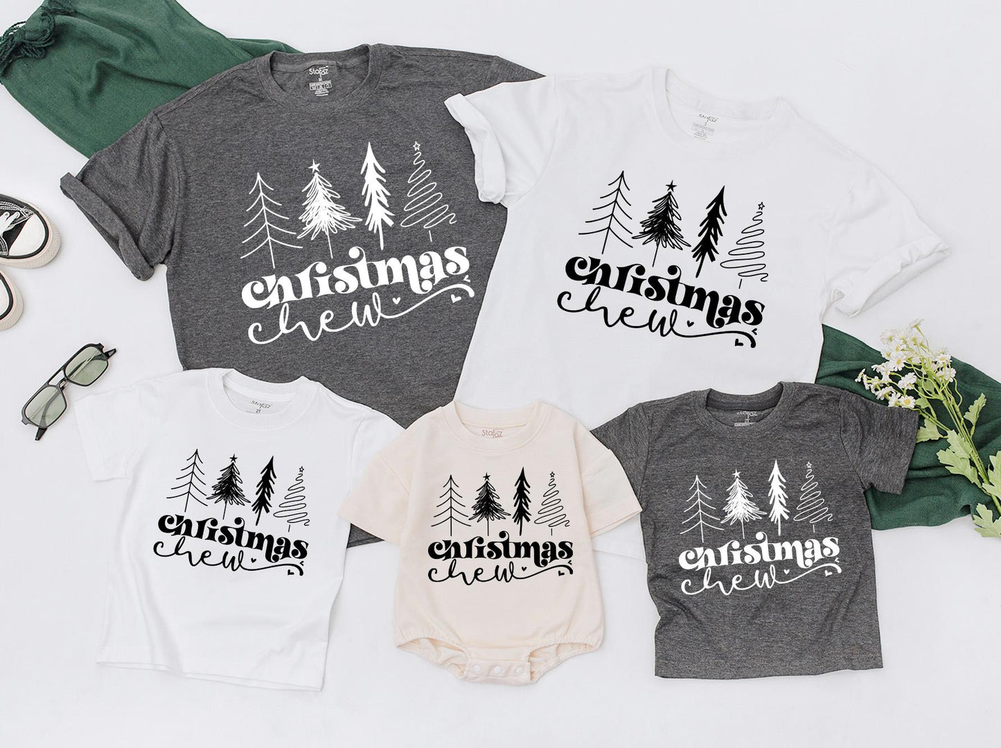 Matching Family Christmas Shirts, Toddler & Baby Holiday Outfit