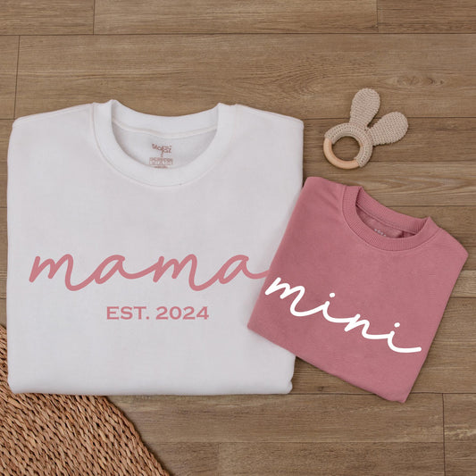 Matching Mommy & Me Christmas Sweaters – Personalized Family Outfits