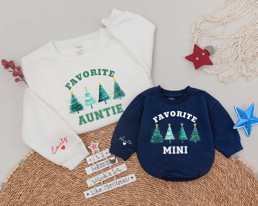 Auntie and Me Christmas Sweatshirts: Perfect Holiday Gift Set