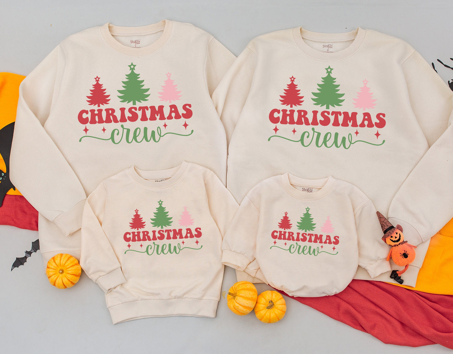 Title: Matching Christmas Sweaters for Families - Festive & Personalized
