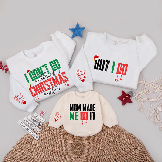 Matching Christmas Family Sweatshirt - Fun & Unique Holiday Outfit