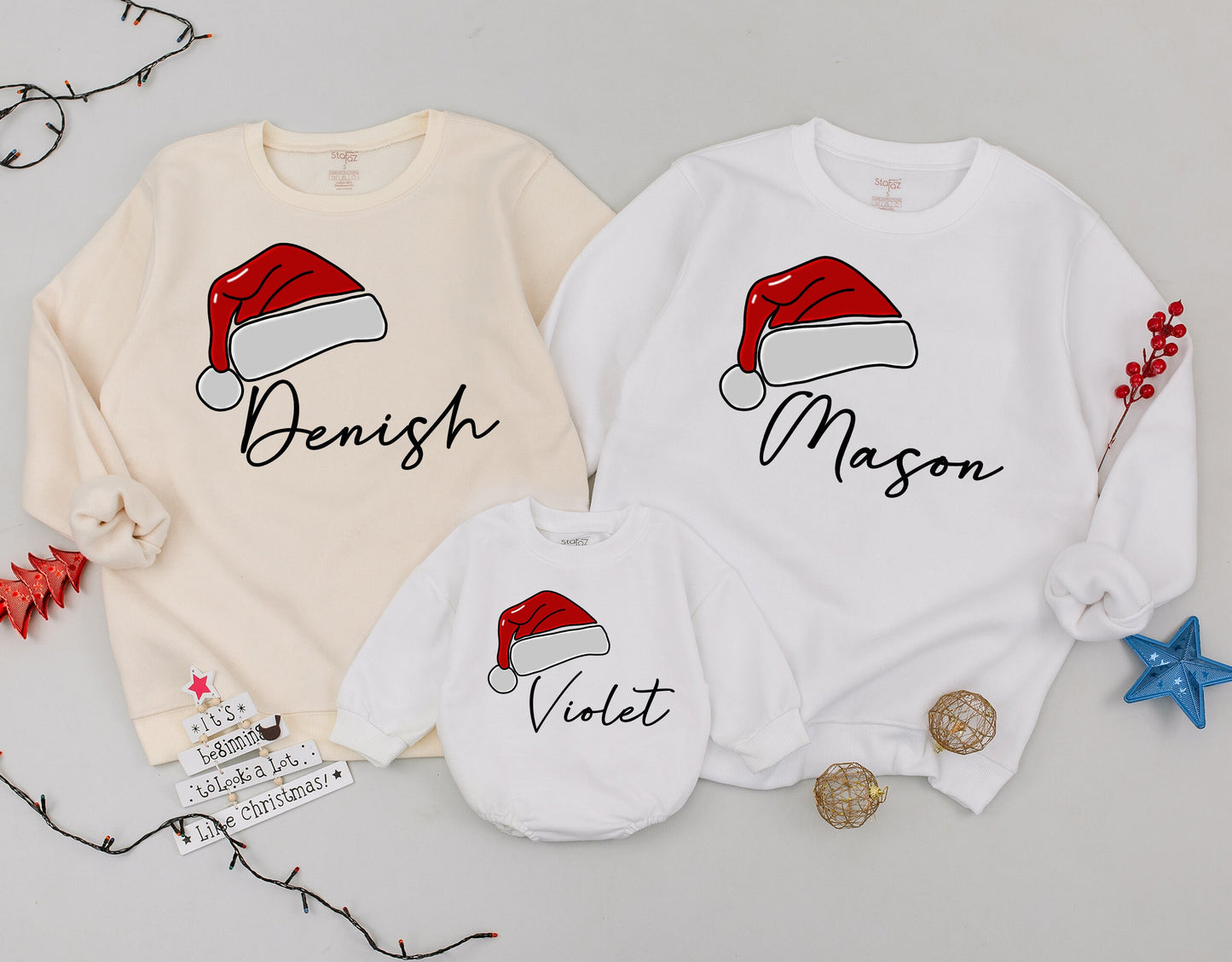 Cozy Family Xmas Sweaters – Custom Retro Holiday Wear for All Ages