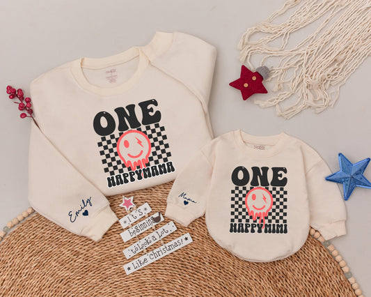 Happy Dude 1st Birthday Shirt & Family Matching Outfits, Gift Idea