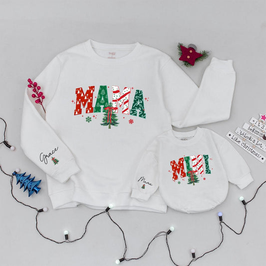 Matching Christmas Sweaters for Mom and Baby - Trendy Holiday Gift