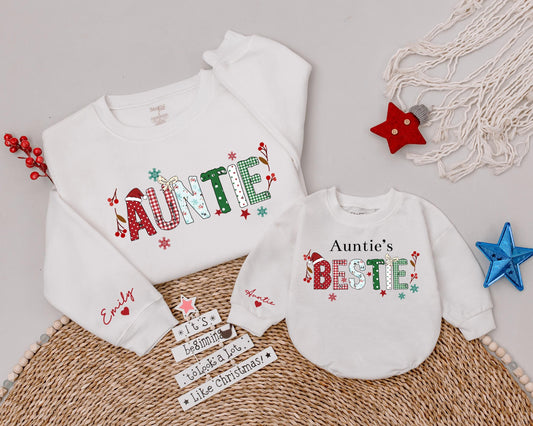 Auntie & Me Christmas Sweatshirts: Perfect Gifts for Family Joy
