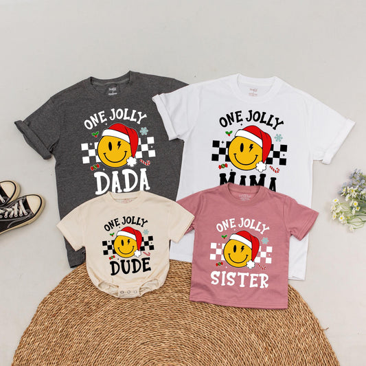 Holly Jolly Family Christmas Tees: Matching Shirts for All Ages