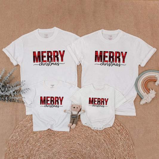 Matching Family Christmas Shirts - Perfect for Photoshoots & Gifts