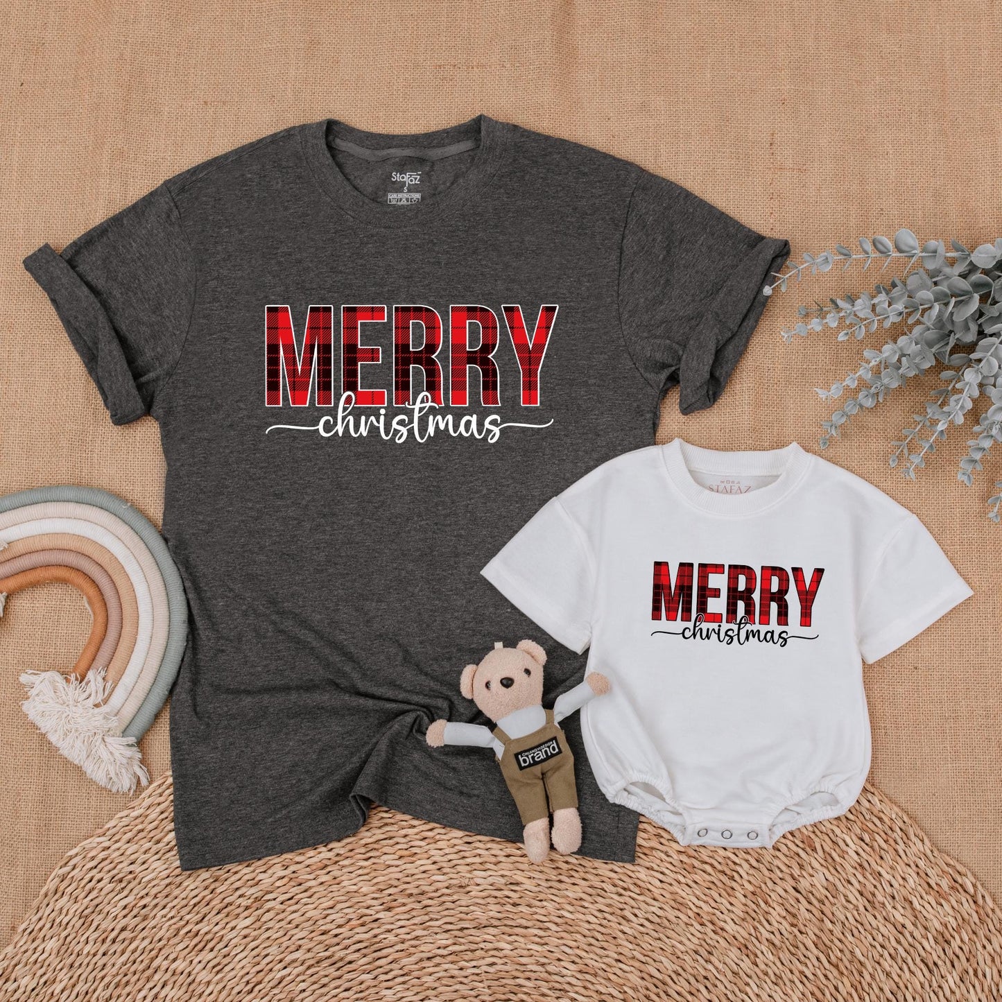 Matching Family Christmas Shirts - Perfect for Photoshoots & Gifts