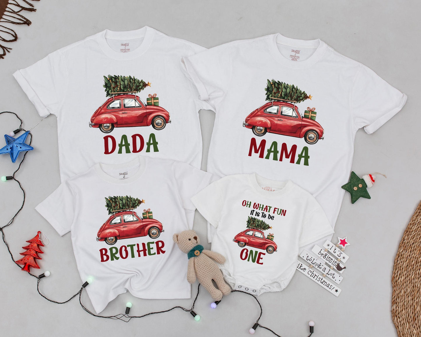 Title: Winter One-derland 1st Birthday Shirt & Family Christmas Outfit