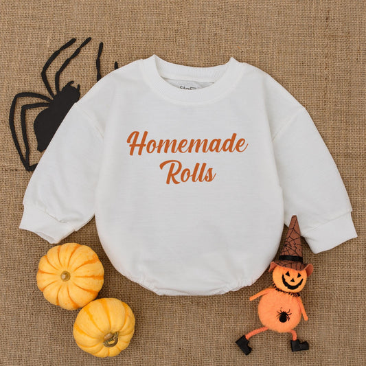 Retro Fall Baby Outfit: Funny Thanksgiving Bodysuit & Toddler Sweater