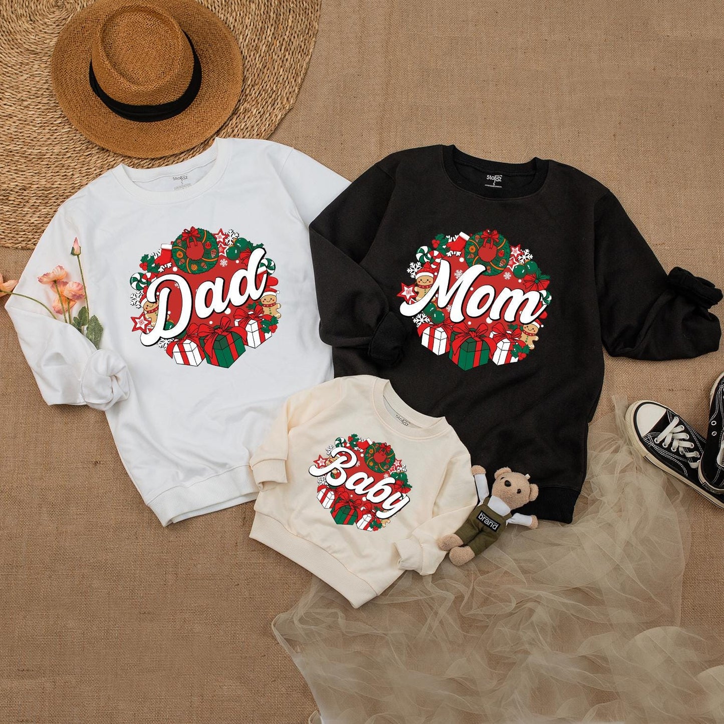 Matching Christmas Sweaters for Family, Baby, Kids – Trendy Outfits