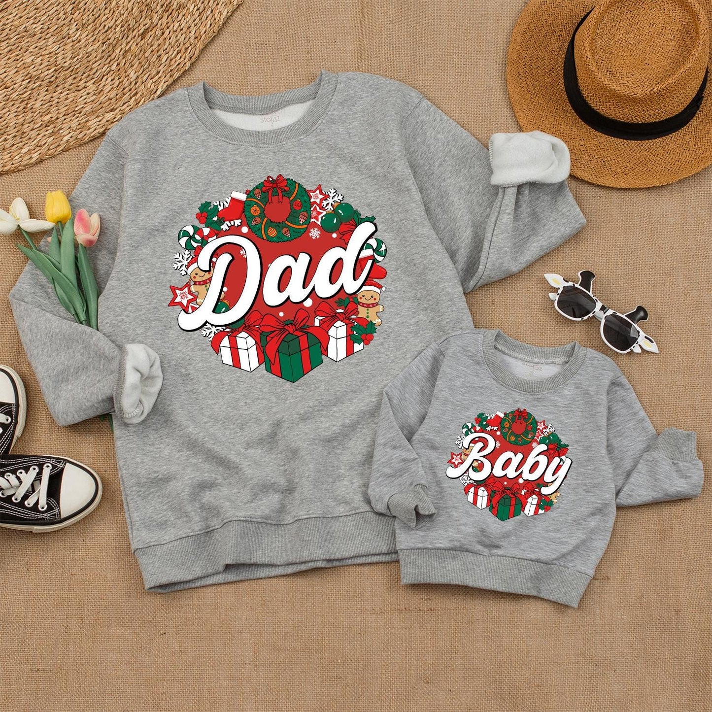 Matching Christmas Sweaters for Family, Baby, Kids – Trendy Outfits