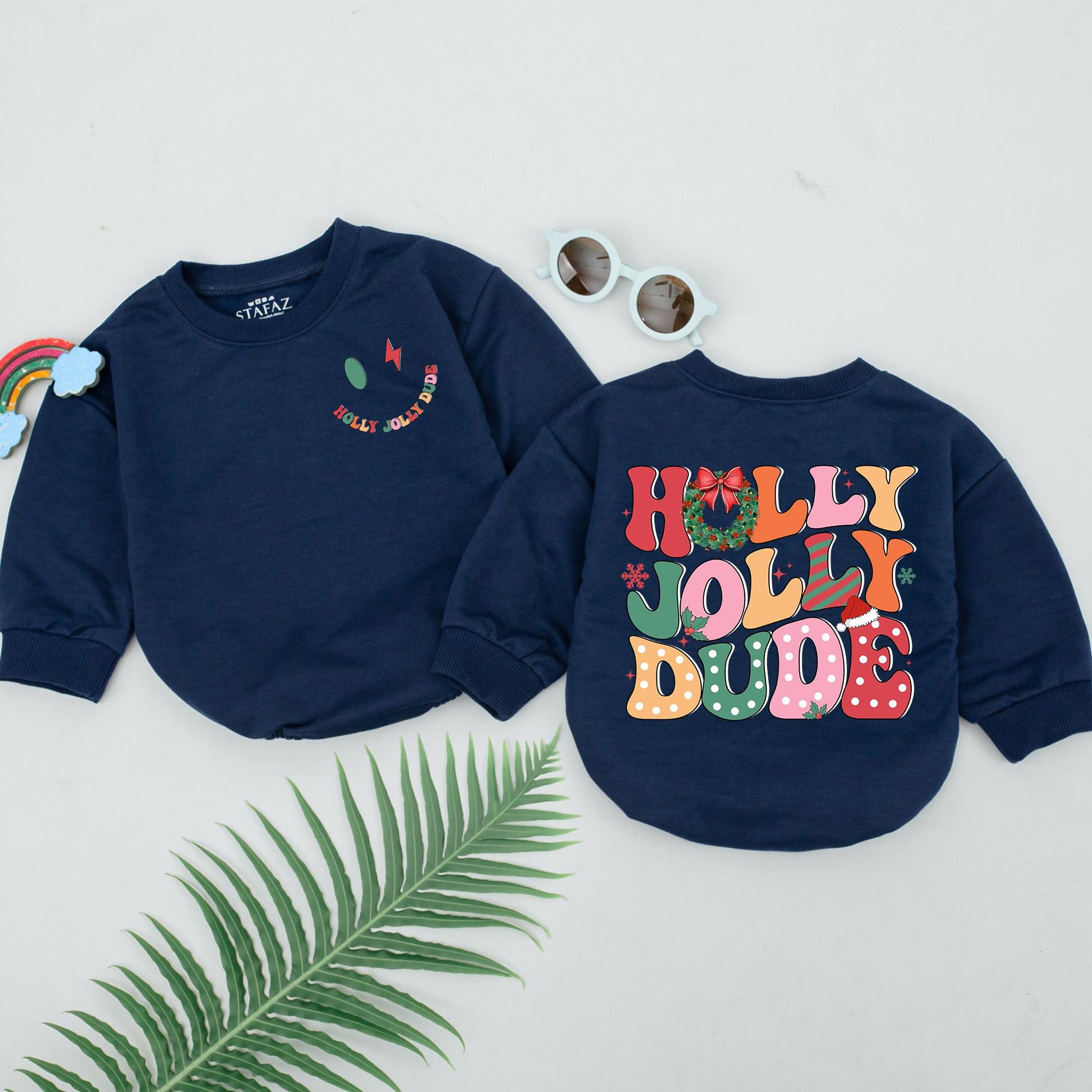 Festive Baby Christmas Romper – Perfect Gift for 1st Holiday Joy