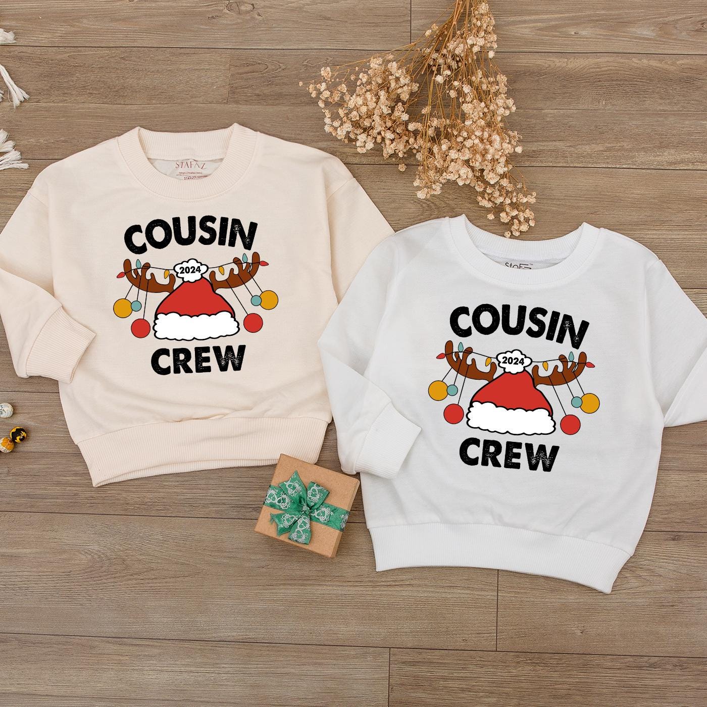 Festive Baby Bodysuit: Cousin Crew Xmas Outfit for Boys & Girls