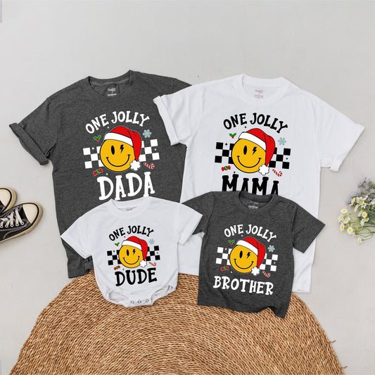Holly Jolly Family Christmas Tees: Matching Shirts for All Ages