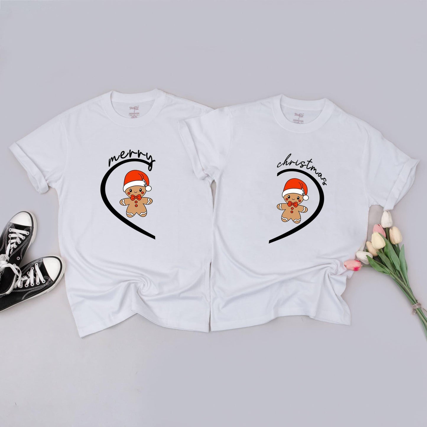 Matching Merry Xmas Sweatshirt, Funny Holiday Couple Sweaters Gift