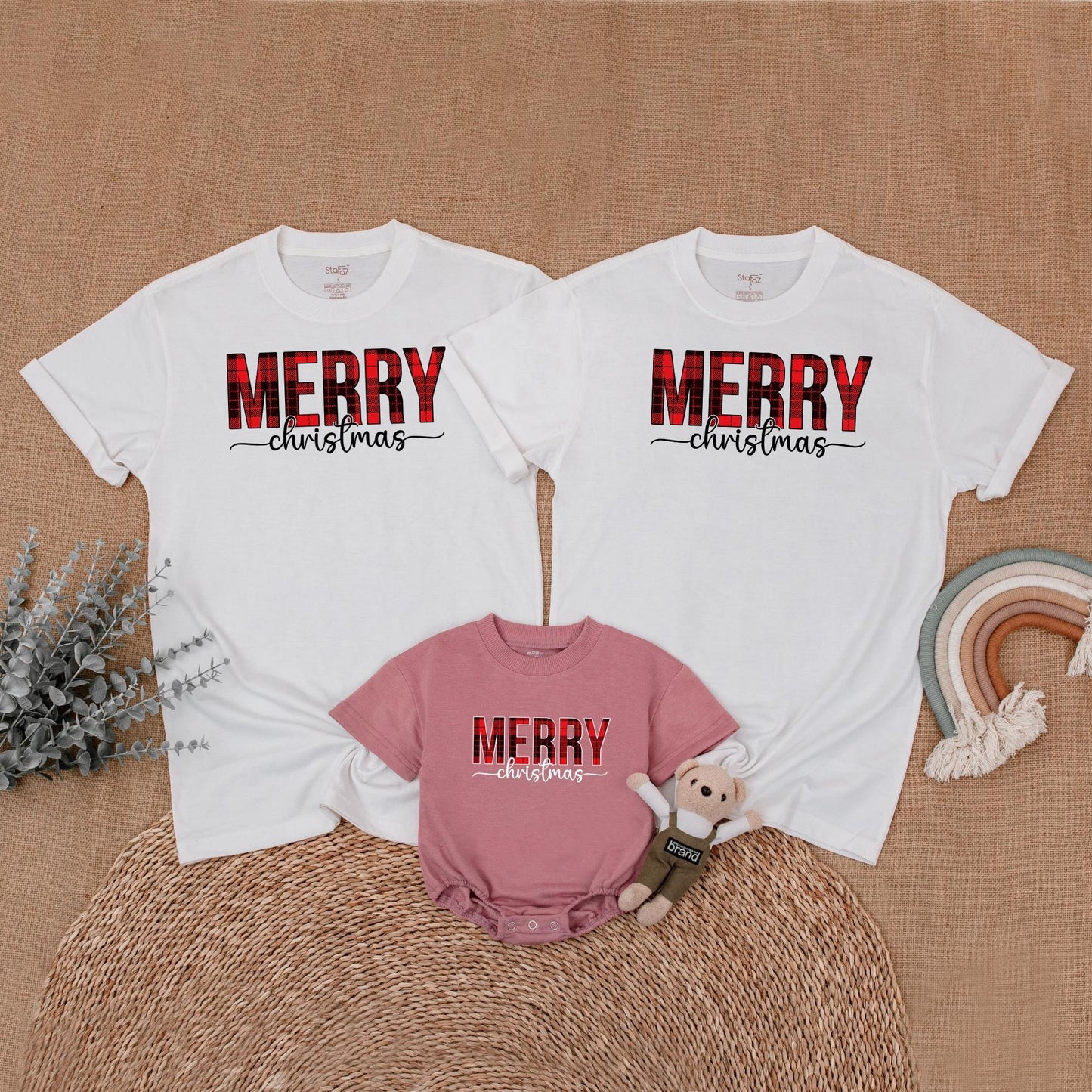 Matching Family Christmas Shirts - Perfect for Photoshoots & Gifts