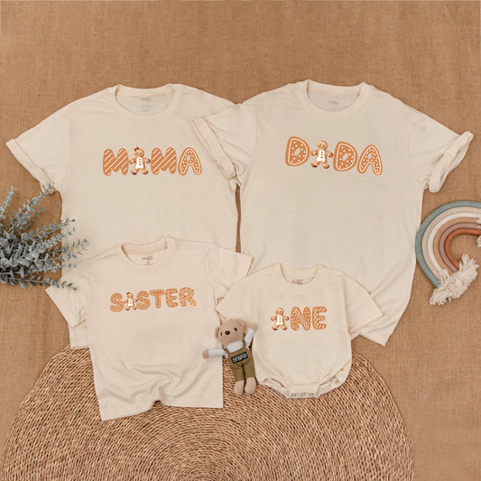 Matching Christmas Family Shirts - Baby's First Birthday Outfit