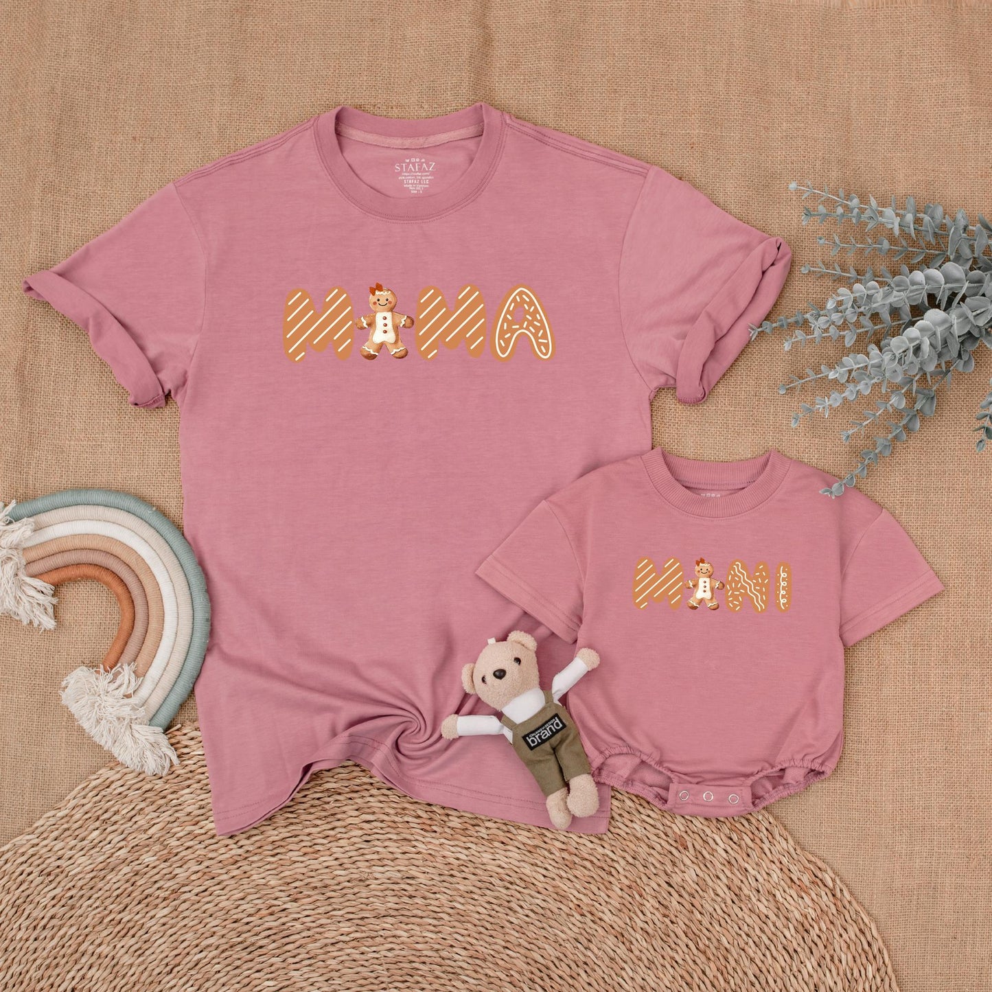 Matching Christmas Family Shirts - Baby's First Birthday Outfit